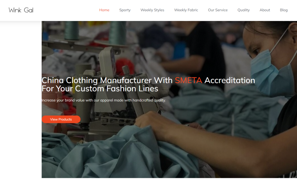 List of 11 Cut And Sew Manufacturers In China