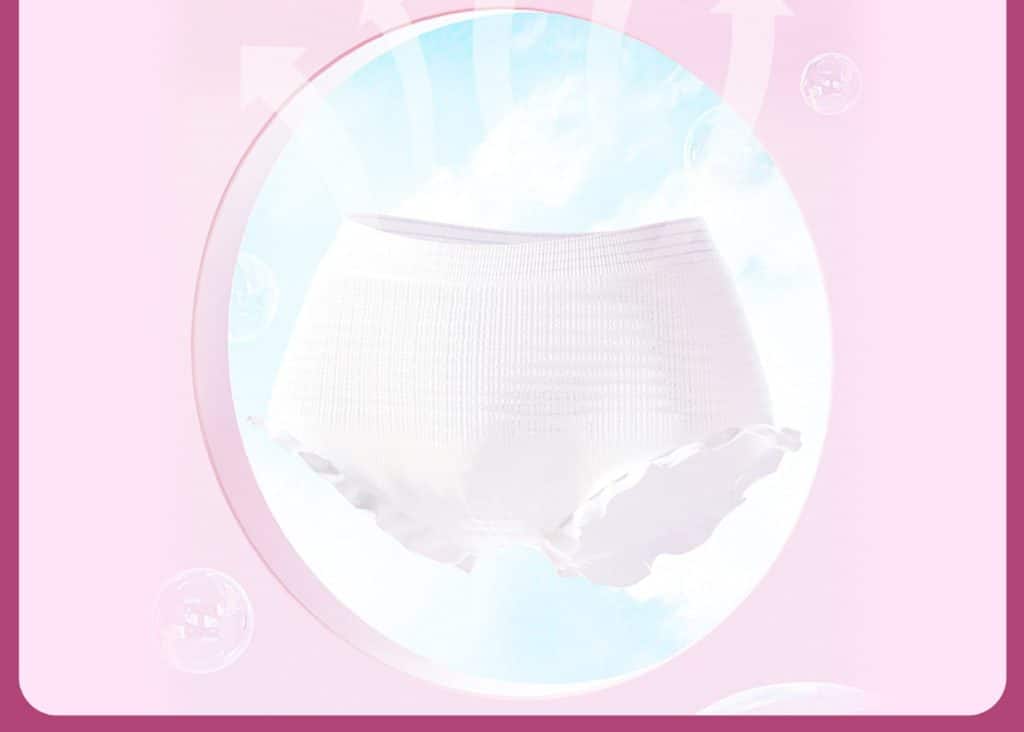 disposable panties period